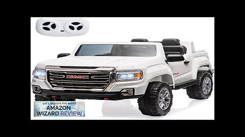 2-Seater Ride On Truck Car 24V 7AH Licensed GMC Battery Powered Electric Review