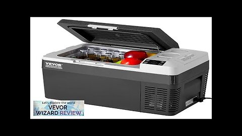 VEVOR Portable Car Refrigerator Freezer Compressor 25 L Single Zone for Car Review