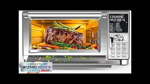 Nuwave Bravo XL Pro Air Fryer Toaster Oven Improved 100% Super Convection Review