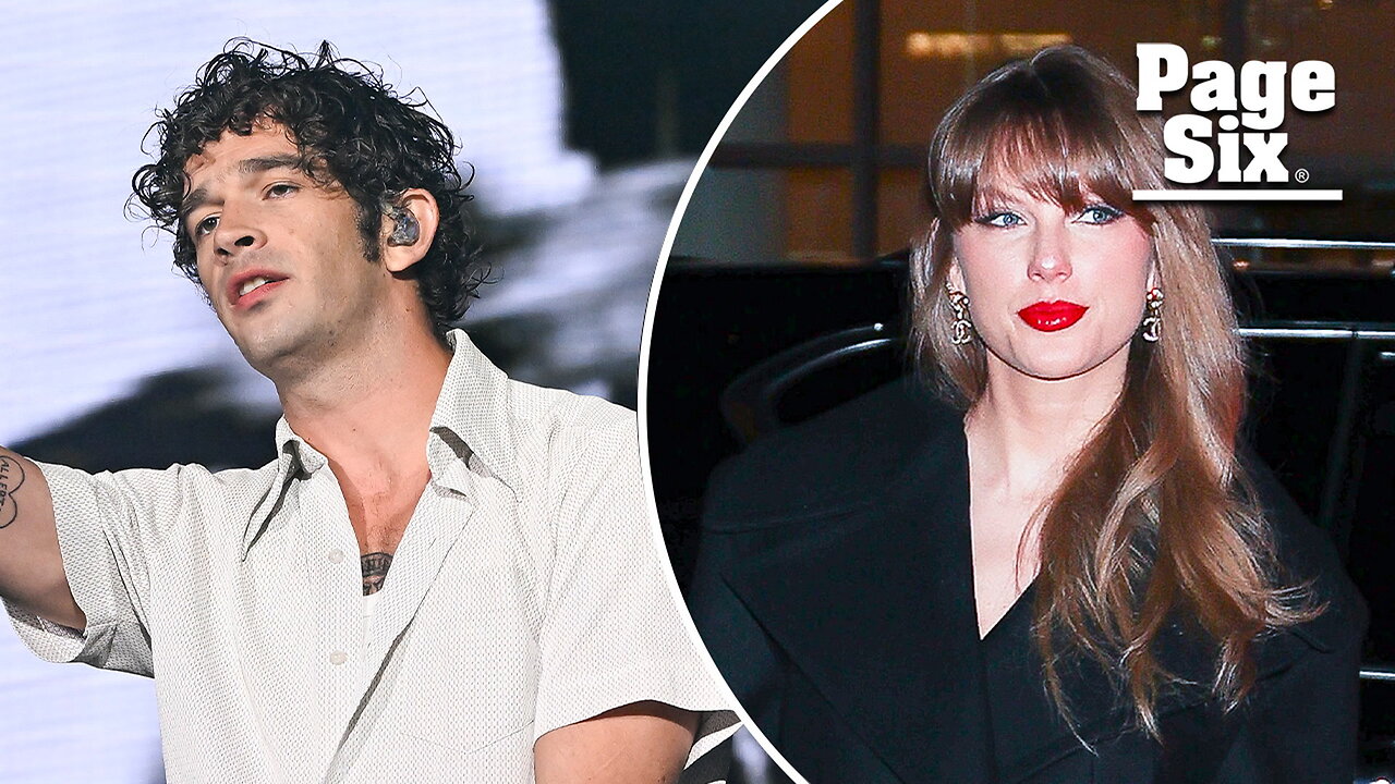 Matty Healy reacts to report he's releasing a song about ex Taylor Swift