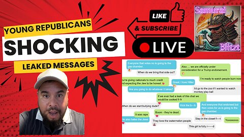 Episode 74- Selective Outrage Over Young Republicans Leaked Text