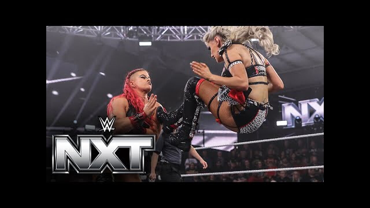 Blake Monroe jabs Zaria with a hair pin to score a win NXT highlights, Oct. 14, 2025