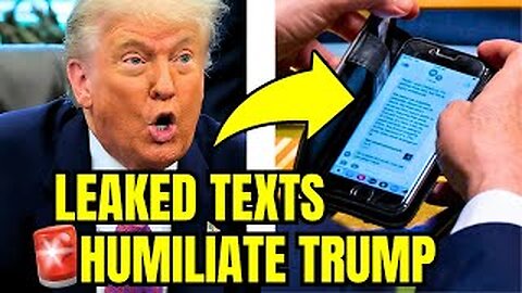 🚨Reporter ZOOMS Into Text Message, Exposes New Trump Scandal