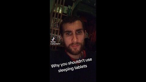 Why you shouldn't use sleeping tablets