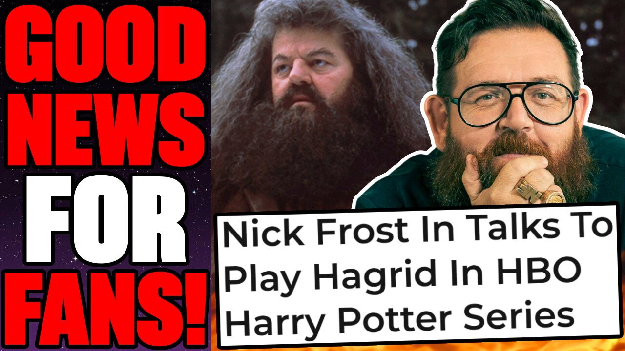 FINALLY! A Harry Potter Casting I Can Get Behind! | NICK FROST Reportedly Set To Play Rubeus HAGRID!
