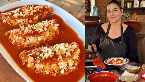 Enchiladas Rojas Sonorenses Tradicionales - La Herencia de las Viudas