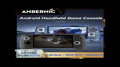 RG556 Handheld Game Console 1080*1920 Android 13 System RG 556 5.48 Inch Review