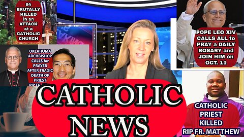 BREAKING Oklahoma Priests' Tragic Death/64 Die in Church Attack/Priest Murder/Pope Calls for Prayer