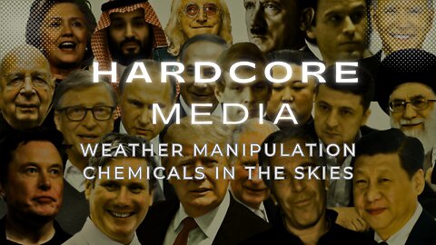 WEATHER MANIPULATION, PROOF THAT THEY PUMP CHEMICALS INTO THE SKIES.
