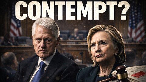 Congress Holds the Clintons in CONTEMPT over the Epstein Case!