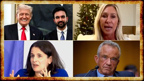 Trump SMITTEN By Mamdani, MTG RESIGNS, Hurwitz DOUBLES DOWN on CENSORSHIP, RFK Jr "Poetry" EXPOSED