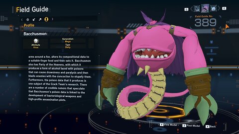 bacchusmon all digivolution/de-digivolution/profile Digimon Story Time Stranger