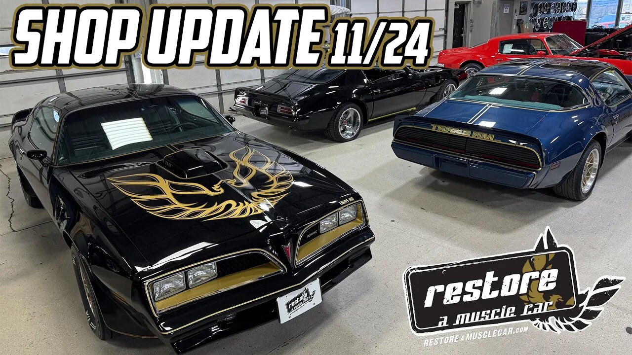 Restore A Muscle Car Shop Update (11/24)