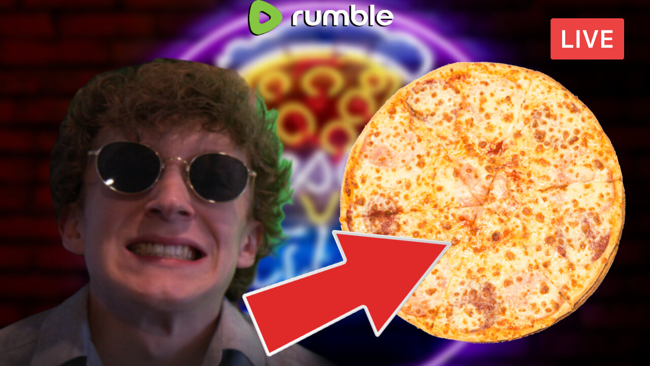 I'M GOING TO BE ON A PIZZA!!!