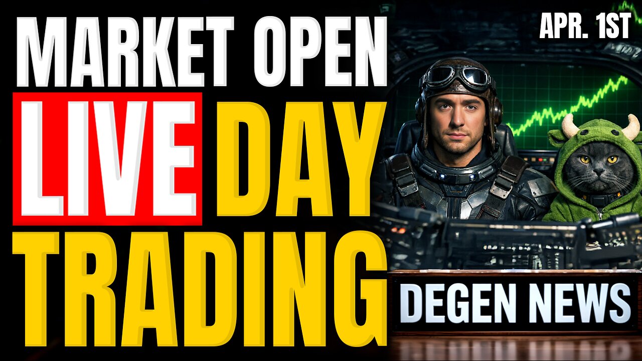 LIVE DAY TRADING: Stock Market Open, Trump Updates & BTFD?!