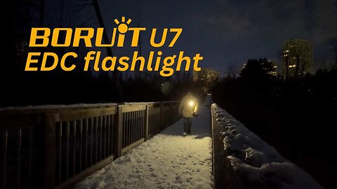 Boruit U7 flashlight review