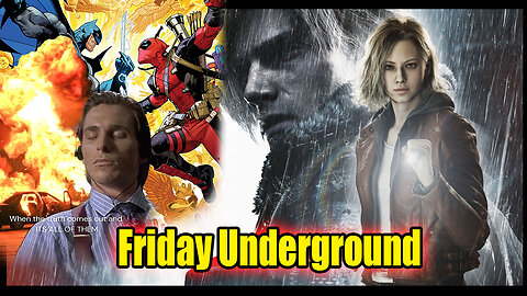 Friday Underground! Comics, Videogames, Ai, and the Files!