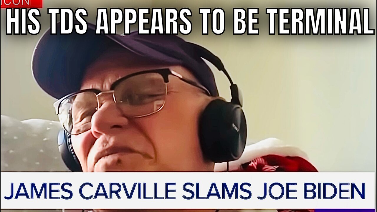 ☠️ Democrat James Carville in TERMINAL stages of Trump Derangement Syndrome ☠️