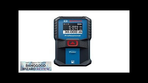 GLM 30-23 Professional Laser Distance Meter 0.15-30m Range ±1.5mm Accuracy Multi-Unit Review