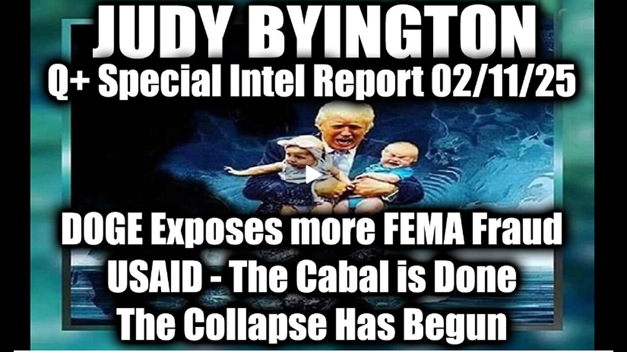 Judy Byington Special 2.11.25 Trump News, DOGE Exposes more FEMA(02)