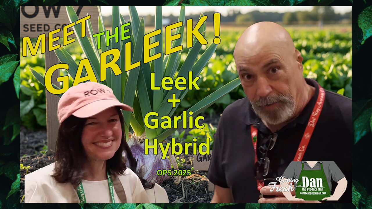 Meet the Garleek! Leek + Garlic Hybrid from Row 7 Seed Company | Dan The Produce Man