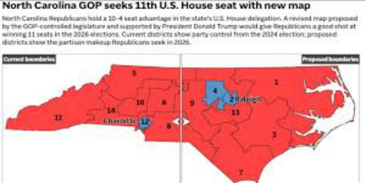 N.C. GOP Advances Map to Secure Another House Seat
