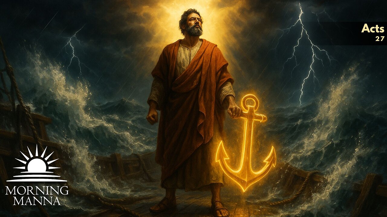 Morning Manna - October 3, 2025 - Acts 27 - Friday Boat Faith: Anchored in the Storm