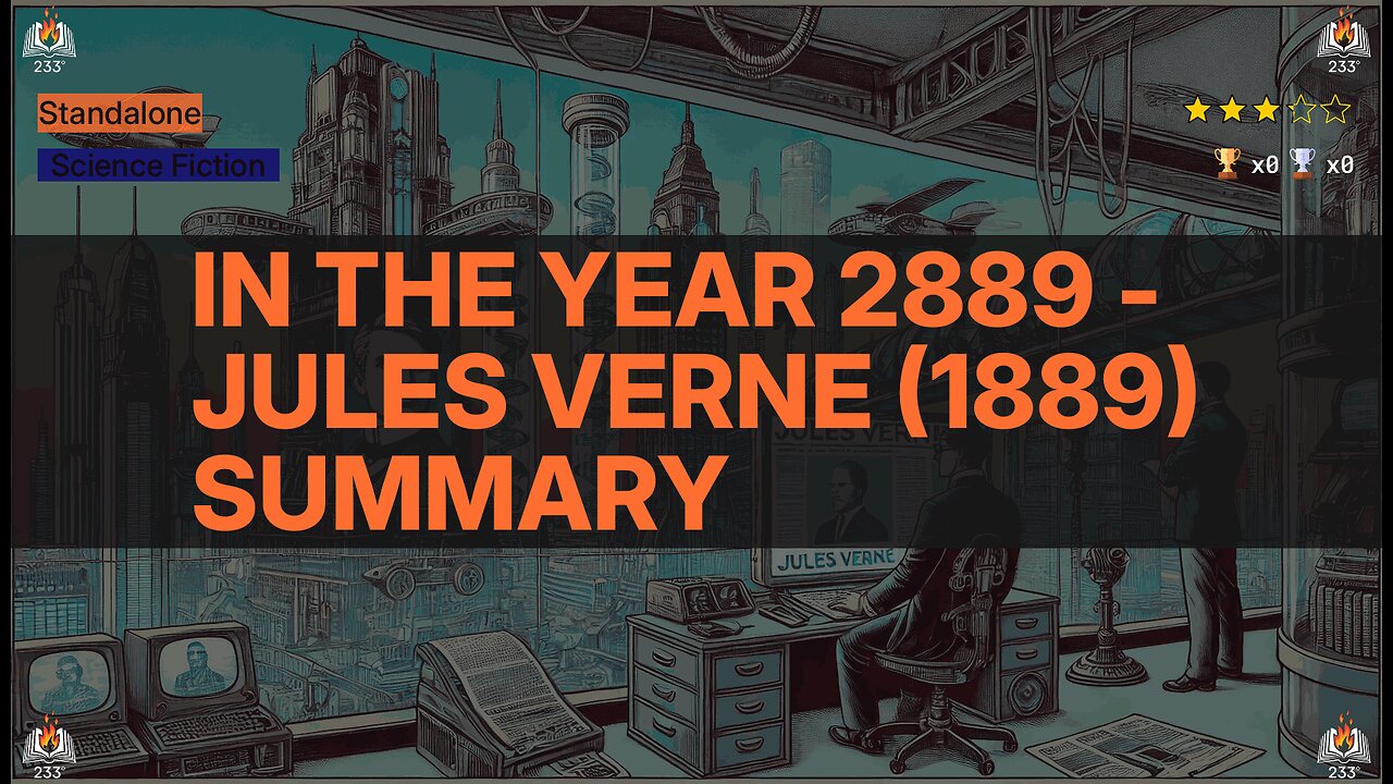 In the Year 2889 - Jules Verne (1889) Summary