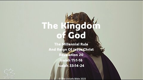 Revelation 20 The Kingdom of God