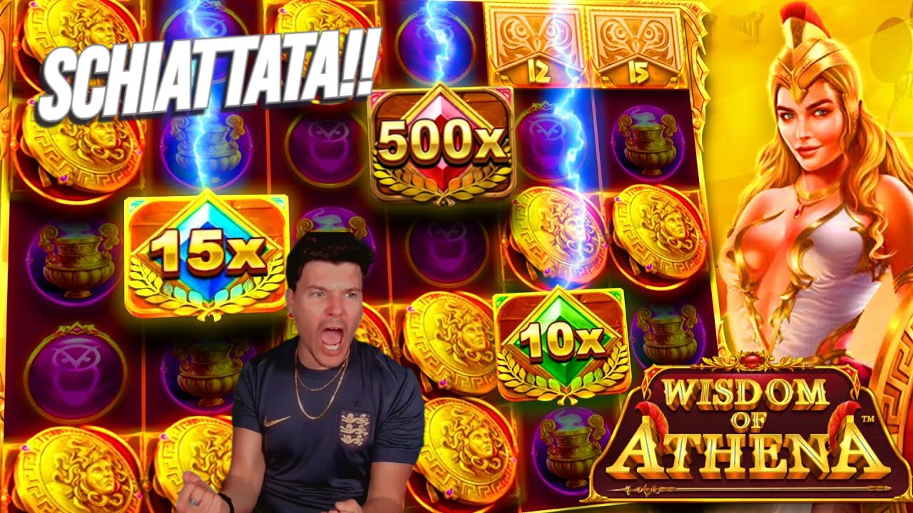🤯BONUS DA BRIVIDI ALLA WISDOM OF ATHENA!!🔥