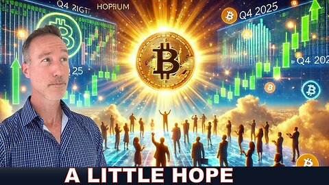 Friday Hopium Stream: 4 Reasons To Be Bitcoin Bullish (and not freak out).