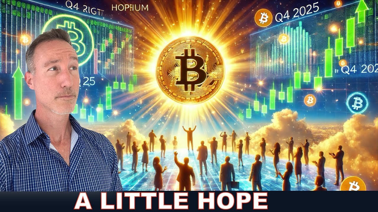 Friday Hopium Stream: 4 Reasons To Be Bitcoin Bullish (and not freak out).