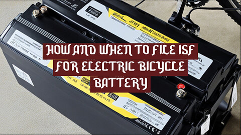 Powering Through: Your Essential Guide to Importing E-Bike Batteries!