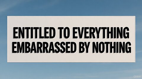Narcissistic Estranged Parents - Entitled To Everything, Embarrassed By Nothing