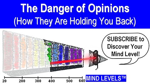The Danger of Opinions (and how they are holding you back)
