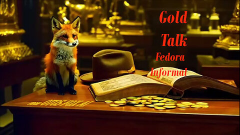 Gold Talk, Fedora Informal......Золотой, шляпа-федора Talk, повседневная