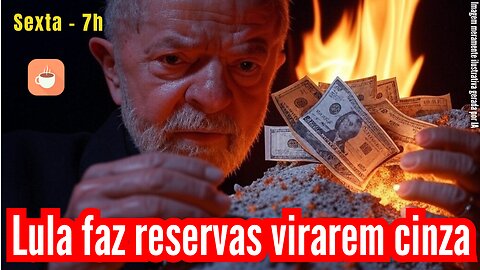 Lula transforma nossas reservas em cinza