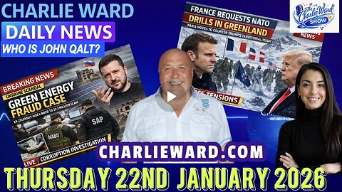 CHARLIE WARD DAILY NEWS WITH CHARLIE WARD & DREW DEMI THURSDAY 22ND JANUARY 2026
