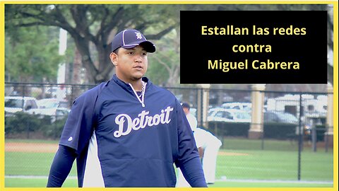Miguel Cabrera es criticado por aparecer con la chavista Delcy Rodriguez. Las redes se sacuden ...