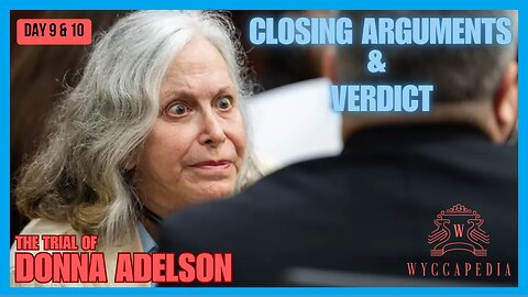 🟦STREAMING NOW: Jury's View 🟦 FL v. Donna Adelson Murder-for-Hire Trial | DAYS 7 & 8