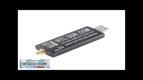 RTL-SDR Blog RTL SDR V4 R828D RTL2832U 1PPM TCXO SMA RTLSDR Software Review