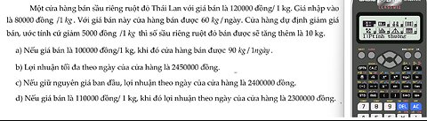 Một cửa hàng bán sầu riêng ruột đỏ Thái Lan với giá bán là 120000 đồng/ 1 kg