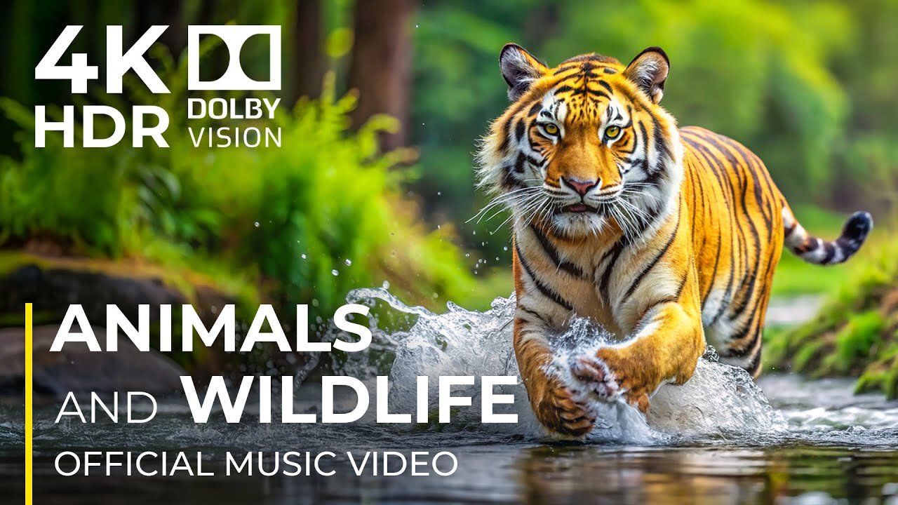 Untamed Nature | 4K Wildlife with Epic Cinematic Soundtrack (Official Music Video)