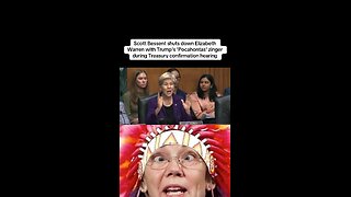 Scott Bessent shuts down Elizabeth Warren with Trump's 'Pocahontas' zinger