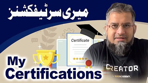 My Certifications | میری سرٹیفکشنز | Zeeshan Usmani