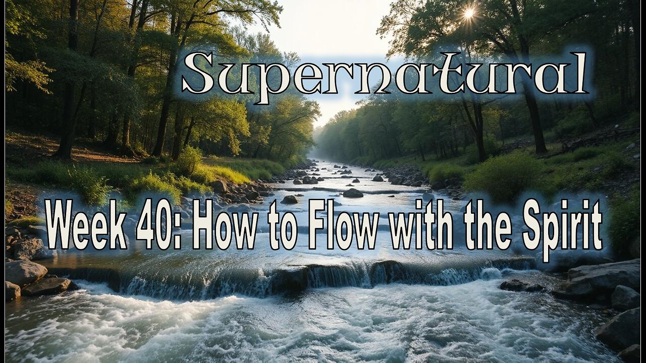 How to Flow with the Spirit (The River of God) - #jesus #motivation #biblestudy