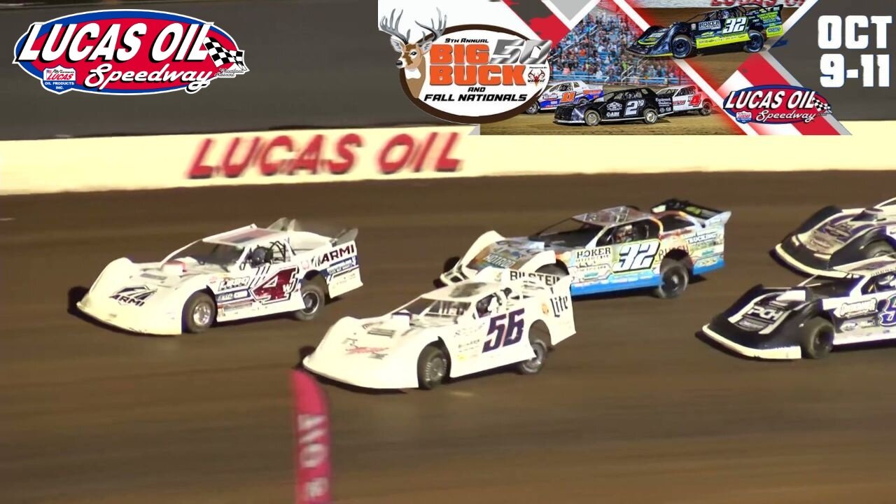 Super Late Models Fall Nationals Finale At Lucas Oil Speedway (10/11/2025)