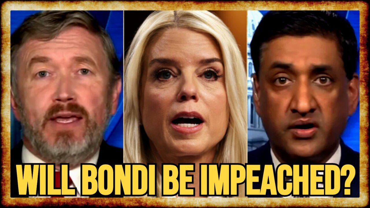 Massie, Ro Khanna Float IMPEACHING BONDI Over Epstein Files
