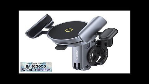 Baseus Universal Bicycle Phone Holder Bike Magnetic Phone Holder 360° View Review