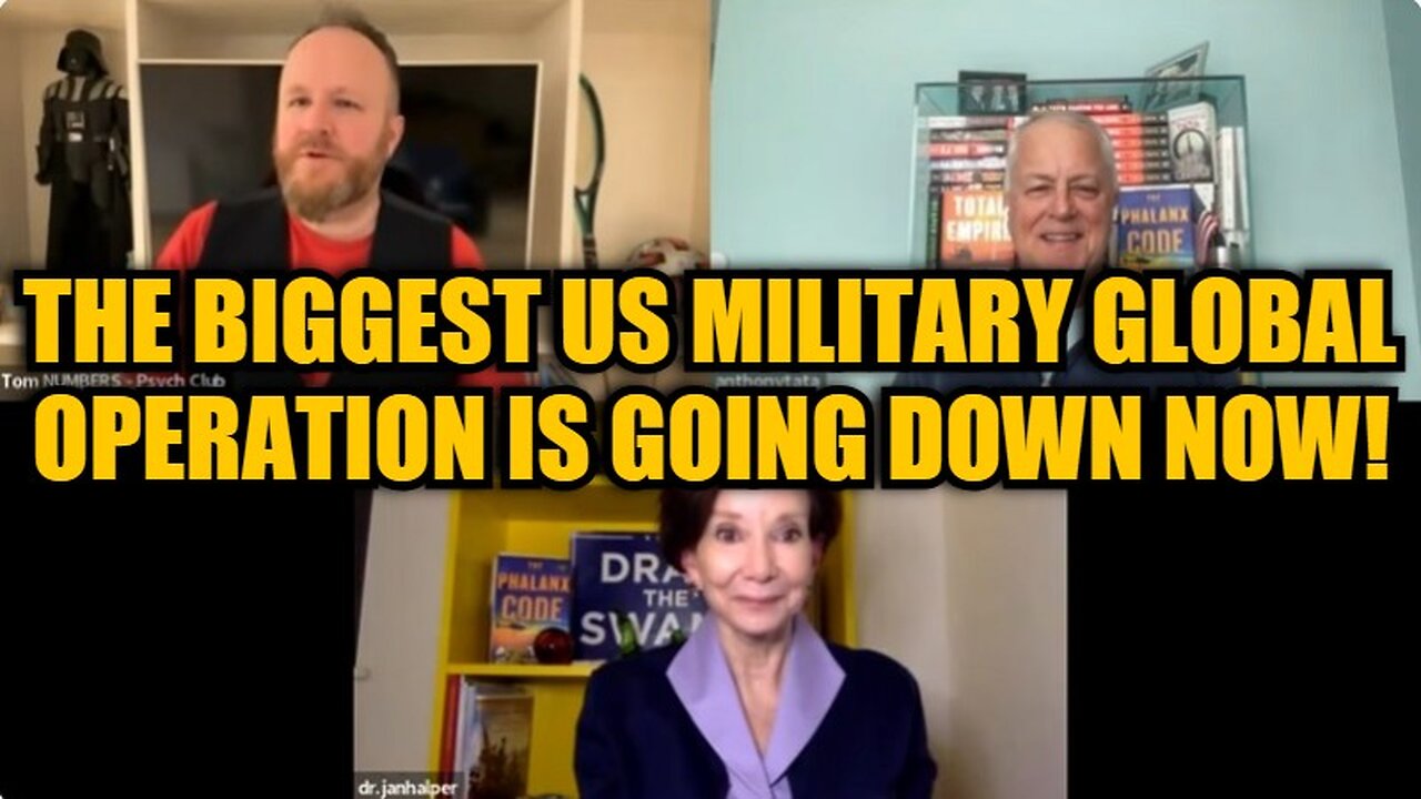 Dr. Jan Halper-Hayes: The Biggest US Military Global Operation Is Going Down Now!